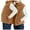 B-Coffee, variant on Teen Boys Girls Fleece Vest Solid Sleeveless Fall Winter Jackets Casual Waistcoat Outerwear with Pockets(B-Dark Green,7-9 Years)