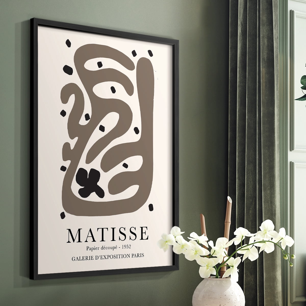 Matisse CCXX in Solid Wood 22 x 28 Framed Print