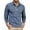 Blue, variant on MIXUE Polo Shirts For Men Summer Solid Color Lapel Button Down Long Sleeve Slim Fit Casual Outwear,Green,S