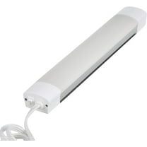 Good Earth Lighting 12-Inch Under Cabinet Light - LED Light Bar - Linkable Outlet - Under Counter Lighting - Damp Location - 1000 Lumens - 4000K - 50,000 Hour Rated Lamp Life - IP20 - White Finish