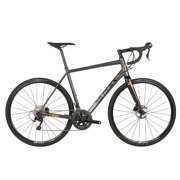 Eddy Merckx Strasbourg 71 Gravel Bicycle - Alloy Frame with Disc Brakes and Shimano 105 Groupset / Size XL, Gray
