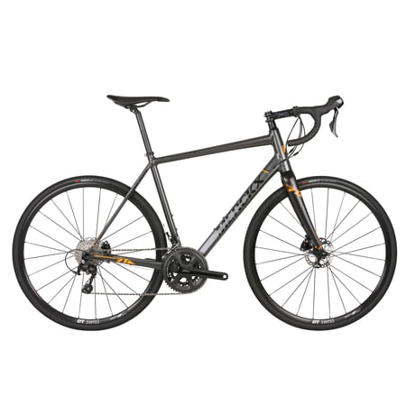 Eddy Merckx Strasbourg 71 Gravel Bicycle - Alloy Frame with Disc Brakes and Shimano 105 Groupset / Size XL, Gray