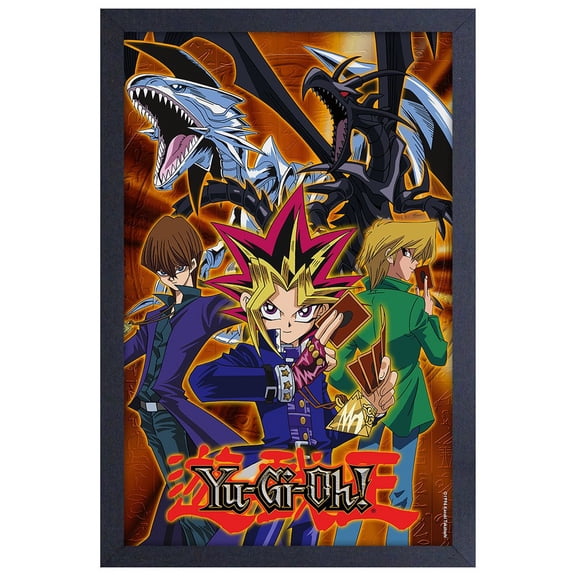Yu-Gi-Oh S2 Collage 11x17 Framed Gel-Coat Print