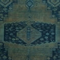 thumbnail image 1 of Ahgly Company Indoor Square Abstract Deep Teal Green Abstract Area Rugs, 8' Square, 1 of 6