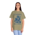 thumbnail image 5 of Unisex Less Working More Reading Funny Raccoon Comfort Colors Shirt, 5 of 8