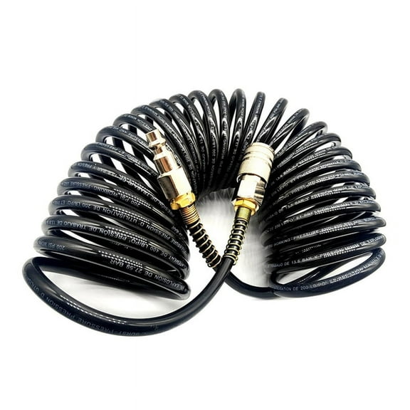 1/4NPT Pneumatic Adapter Quick Coupler Inflating Coil Air Hose
