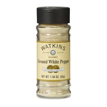 Watkins Ground White Pepper, 1.94 oz