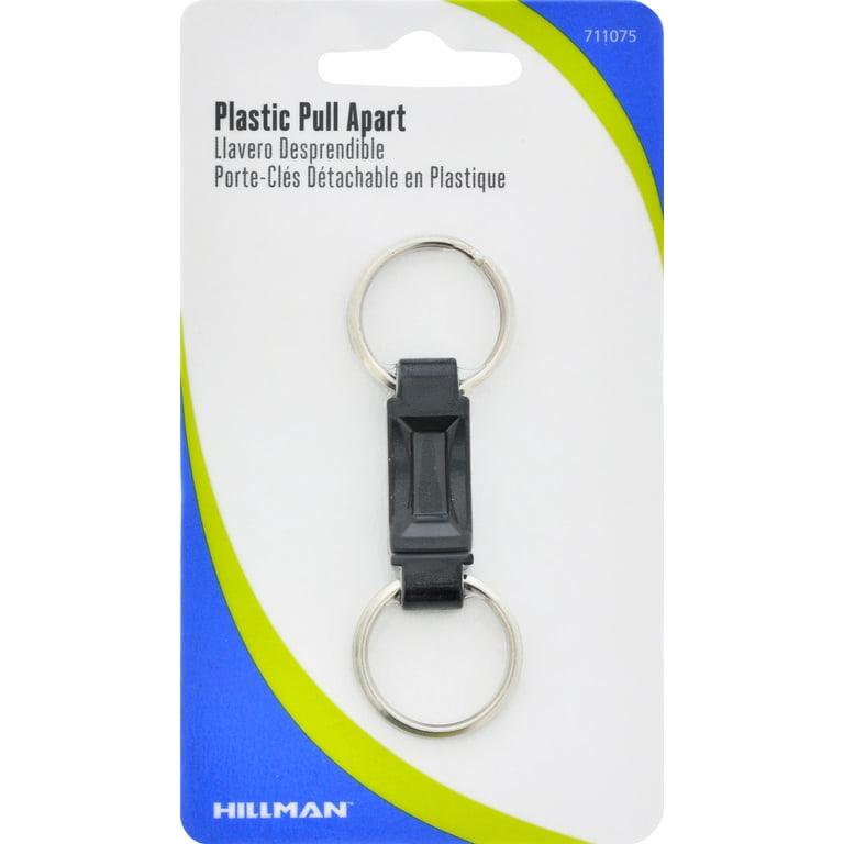 Bomgaars : Hillman Plastic Pull Apart Key Ring : Keychains