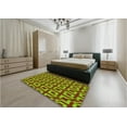 thumbnail image 4 of Ahgly Company Indoor Rectangle Patterned Bright Green Area Rugs, 7' x 10', 4 of 6