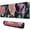 Pioneer Flower Floral-3, variant on Long Mouse Pads for Desk,Pioneer Flower Floral Print Pattern Desk Mats on Top Of Desks, Desk Mouse Pad Extra Large with 3mm Non-Slip Base and Stitched Edge for Gaming,Office,Work,Home 31.5"x11.8"
