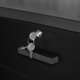 thumbnail image 7 of Home Furniture Cindy 7 Drawer Chest Wooden Dresser with Lock - Black, 7 of 7