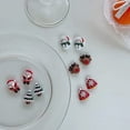 thumbnail image 4 of Pendientes navideños con aguja de plata S925, clip para la oreja de Papá Noel y alce, con forma de campana de Navidad y árbol de dibujos animados, 4 of 6