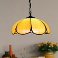 thumbnail image 5 of KPIBEST Vintage Pumpkin Pendant Light Hanging Lamp Tiffany Ceiling Lighting Fixture for Kitchen Island Dining Room Bedroom Living Room, 5 of 13