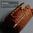 thumbnail image 4 of EeaseMX Jaula de bambú para tazas, portavasos sencillo, soporte tejido para tazas de té, escurridor para tazas de té, 4 of 8