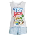 thumbnail image 5 of Disney Toy Story Women's and Women's Plus Tank Top, Shorts and Socks, 3-Piece Sleep Set, 5 of 5