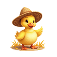 thumbnail image 4 of Cartoon Duck Theme Stickers, Waterproof Duck Theme Sticker for Water Bottle Laptop Phone Cases Planner Skateboard Luggage Helmet Party Favor Decor, Ideal for Adults Teens Teacher Rewards, 4 of 8