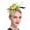 Yellow, variant on VJGBEGW Fascinators Hat Flower Mesh Ribbons Feathers on a Headband and a Clip Tea Party Headwear for Women