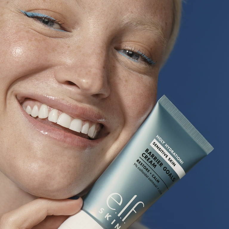 e.l.f. SKIN Holy Hydration! Barrier Goals Cream, 2.1oz - Walmart.com