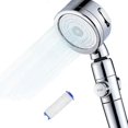 thumbnail image 1 of High Pressure Shower Head, Handheld Showerhead With On/off Button, 1 of 5