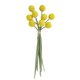 thumbnail image 1 of Bola de flores artificiales de bola dorada de 9 piezas B Afortunado Sencillez, 1 of 4