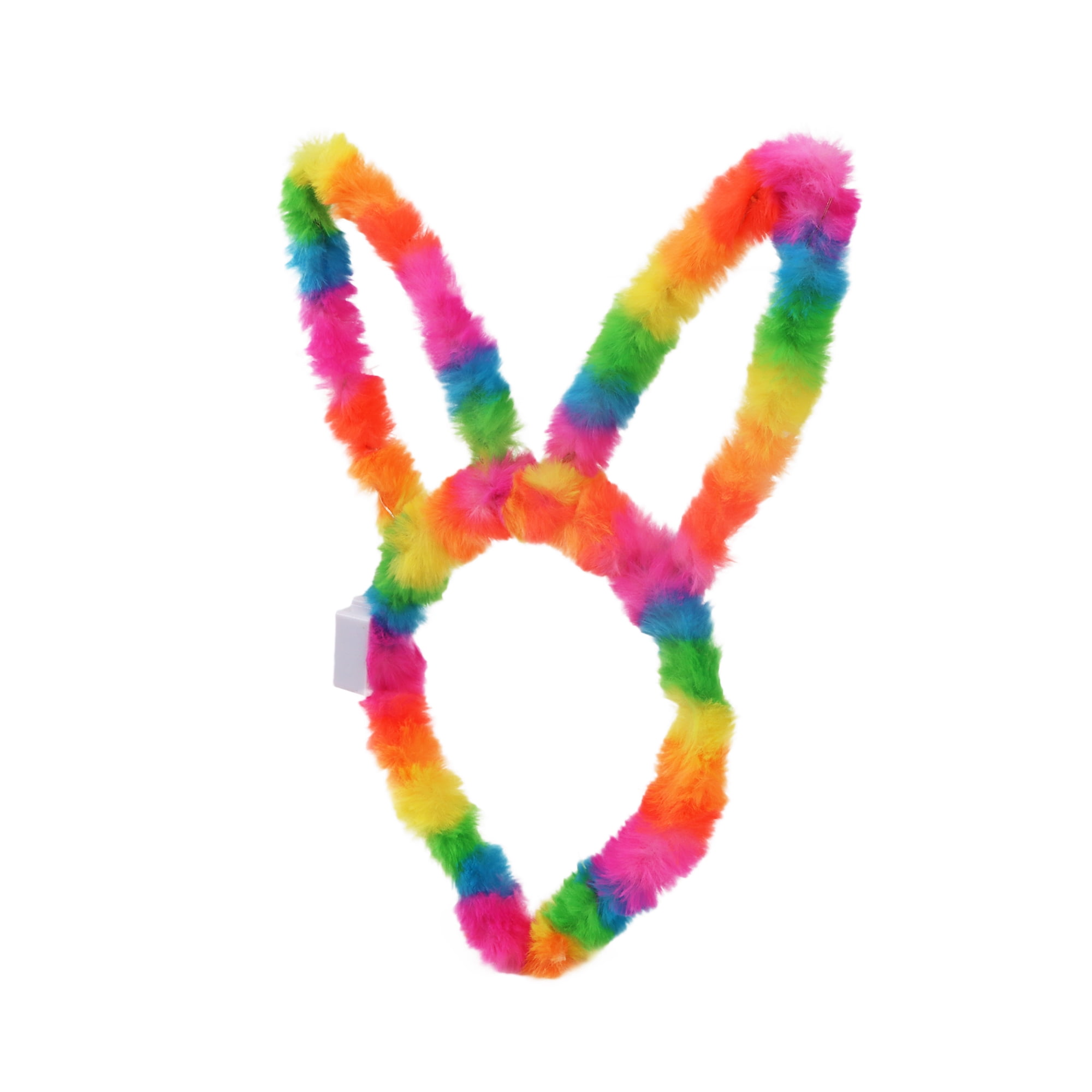 Tout pour célébrer ! Serre-tête lapin lumineux, Pâques, article fantaisie, Multicolore