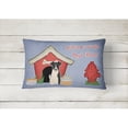 thumbnail image 2 of Carolines Treasures BB2852PW1216 Dog House Collection Smooth Fox Terrier Canvas Fabric Decorative Pillow  12H x16W, 2 of 3