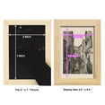 thumbnail image 4 of Vintage Views of Venice IV - Framed Print w/glass - Natural Wood, 4 of 8