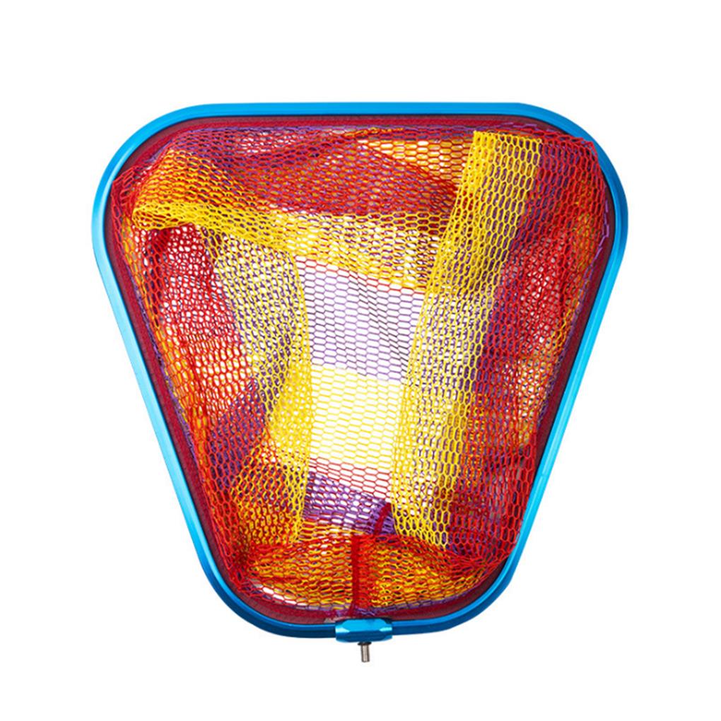 wrea Folding Fishing Net Foldable Fish Landing Net Mesh for Easy Fish
