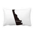 thumbnail image 1 of America USA Map Outline Throw Pillow Lumbar Insert Cushion Cover Home Decoration, 1 of 3