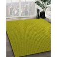 thumbnail image 2 of Ahgly Company Indoor Rectangle Patterned Dark Yellow Green Area Rugs, 2' x 4', 2 of 6