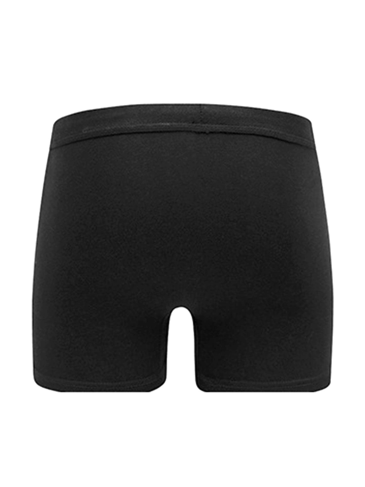 DARING DIVA Men's Big Tall Stretch Waistband Mid-Waisted Underwear 4XL Black
