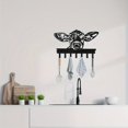 thumbnail image 3 of HELLOYOUNG Decorative Cow Shaped 7 Hook Door Hanger Heavy Duty Wall Mounted Coat Rack, Farmhouse Hallway Entryway Organizer for Towels Bags, Rustic Iron Hooks, 3 of 6