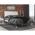 thumbnail image 3 of AFI Portland Queen Wood Platform Bed in White, 3 of 5