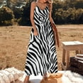 thumbnail image 2 of Animal Print Patterns Fine Art Sleeveless Dress Summer Dress Woman 2025, 2 of 7