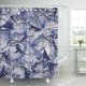 thumbnail image 1 of ABPHQTO Flor dibujo a mano artista abstracto artístico en blanco flor botánica baño cortina de ducha 165x180 cm ABPHQTO PKNMT66x72Shower-525, 1 of 2