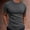 #Black, variant on DPTALR Men's Casual Fashion Solid Color Base Tee Round Neck Short Sleeve T-shirt,White, M