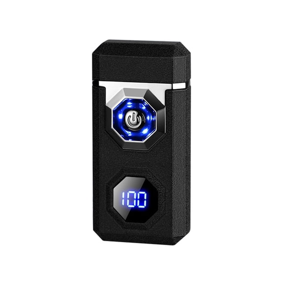 Fire Blaze Lighter Electric,Blaze Flame Lighters,Waterproof Lighter,USB Charging Windproof Lighter(Black 3.07*1.45*0.7in)Clearance from ANMUYUM