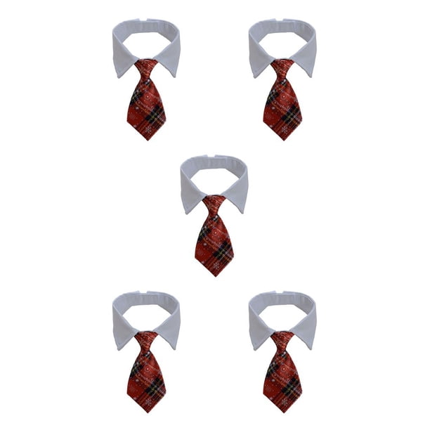 sweethay Corbatas de moño para mascotas, disfraz de esmoquin para mascotas, corbata de juego de rol, cierres de gancho y bucle ajustables para Type2 NO2