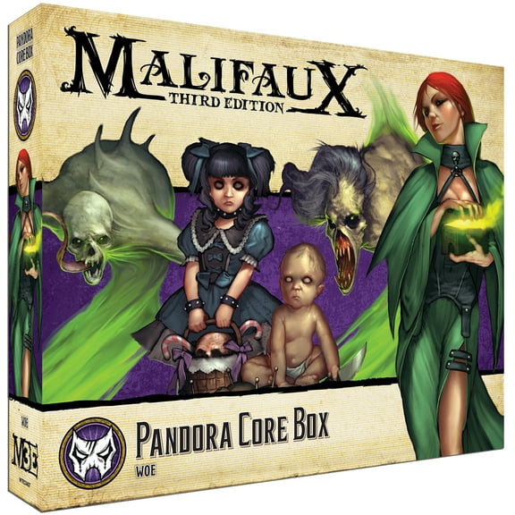 Malifaux Third Edition Neverborn Pandora Core Box