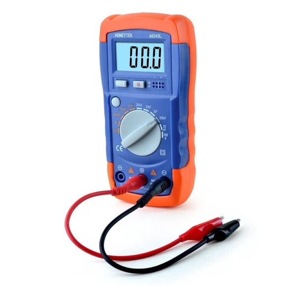 HONEYTEK A6243L Testeur d'Inductance Numérique Multimètre Testeur de Capacité Analogique Professionnel