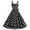 L13-Black, variant on xfsWaSs Women's Vintage Dress Sleeveless Polka Dot Dress 1950S Party Swing Dresses Spaghetti Straps Wedding Guest Dresses for Women