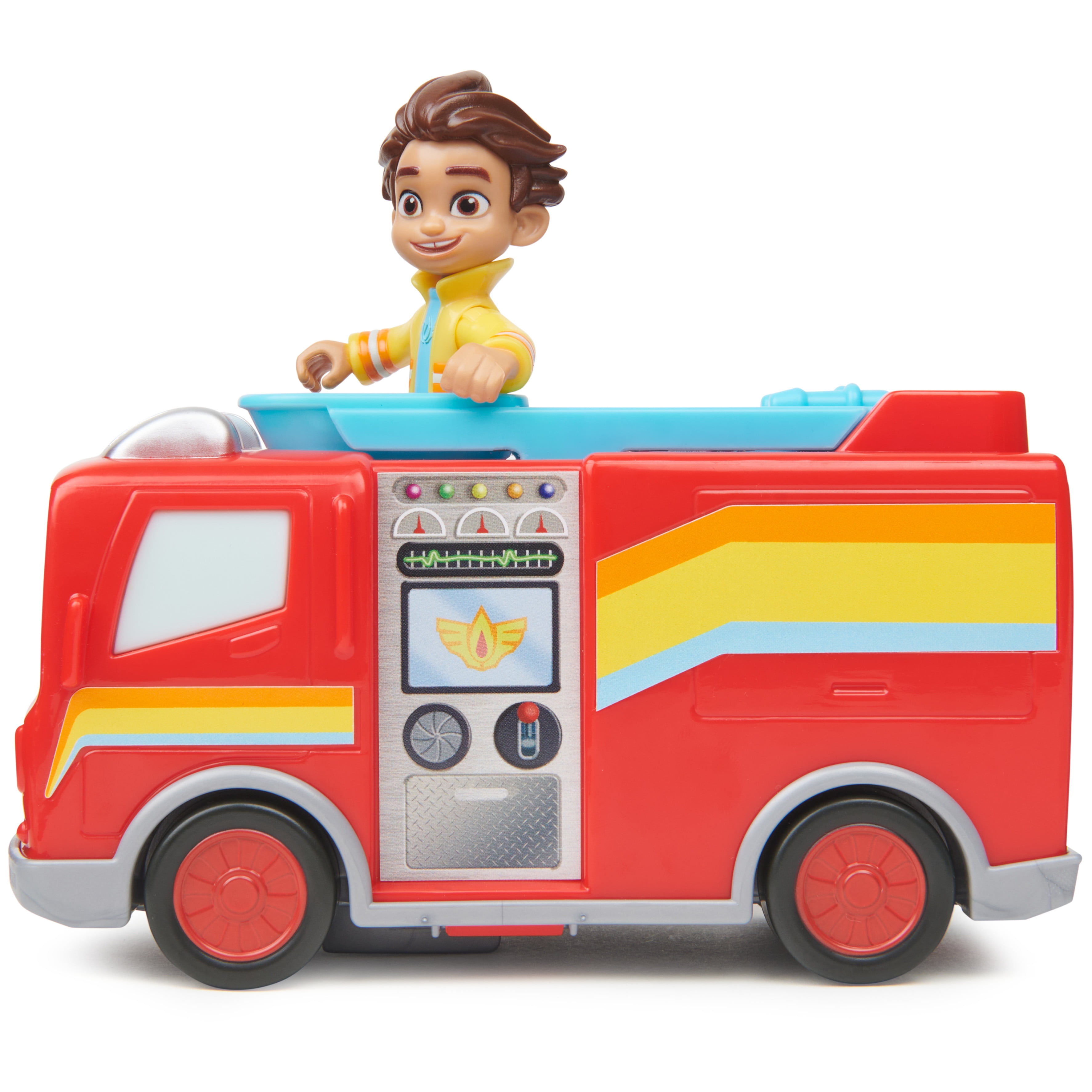 Disney Junior Firebuds Friends Bo And Flash Figure And Fire Truck Set :  Target