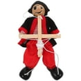 thumbnail image 1 of Pirate Marionette Puppet Wooden Marionette Toy Funny Pirate Marionette String Puppet, 1 of 4