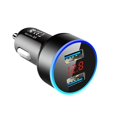 thumbnail image 1 of BJYX 3.1A Dual USB Car Charger With LED Display Universal Mobile Phone Car Chargers, 1 of 15