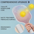 thumbnail image 2 of Pickleball Paddles Set Of 2, Fiberglass Surface, Love Romantic Valentine Print, 4 Balls & Bag, 2 of 5