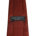 thumbnail image 3 of Solid Cinnamon Slim Men's Necktie, 3 of 5
