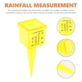 10pcs Outdoor Rain Gauges Rainfall Measuring Plastic Gauges 1.5" Rain