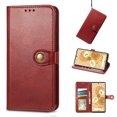 thumbnail image 1 of Wallet Case for Google Pixel 6 Pro 2021 Case, Pixel 6 Pro Cover 6.7 inch, Allytech PU Leather Flip Stand Credit Card Pocket Holder Stand Hand Strap Magnetic Snap Purse Case for Pixel 6 Pro 2021, Red, 1 of 6