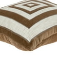 thumbnail image 4 of Parkland Collection Lexa Contemporary Black Pillow Cover With Poly Insert, 4 of 8
