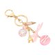 thumbnail image 5 of GOOHOCHY Keychain de diseño de postres adorable llavero colgante exquisito elementos de pastel llavero, 5 of 8